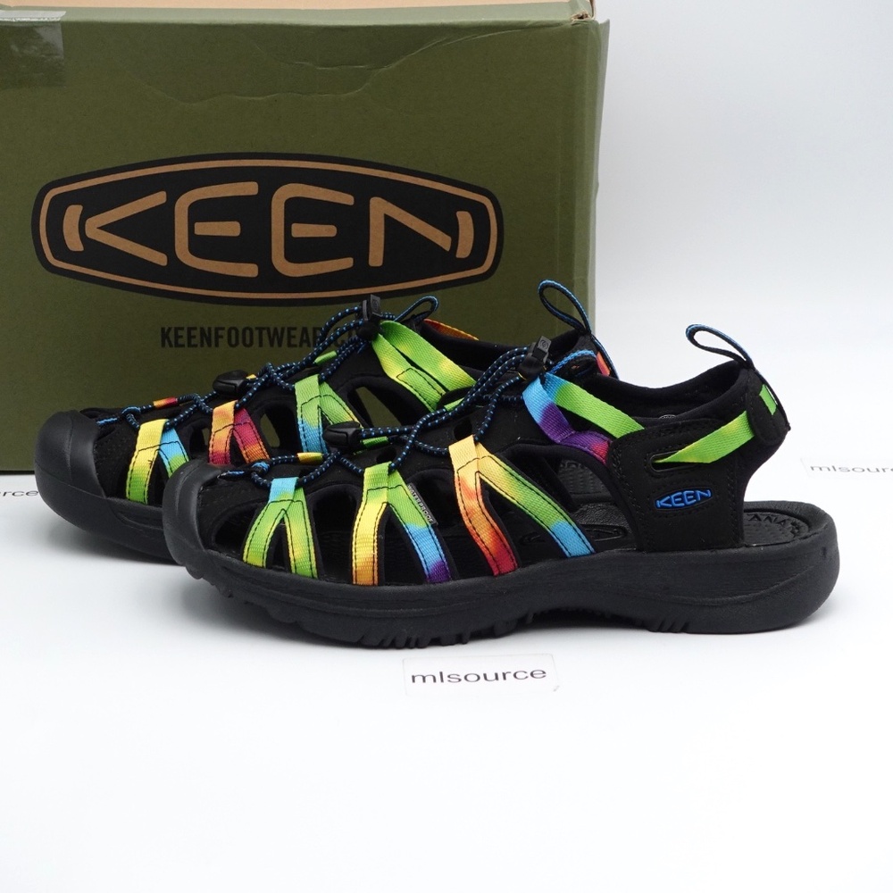 Women's KEEN Whisper Strappy Sandals 1025038 Original Tie Dye